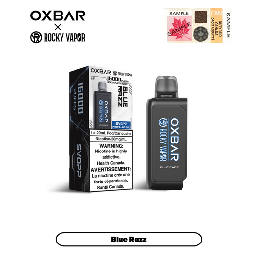 Oxbar Svopp 16K Pods - Blue Razz