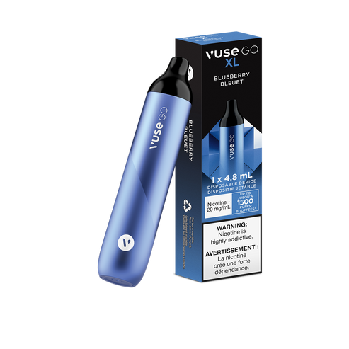 Vuse Go XL Blueberry Disposable Vape - Online Vape Shop Canada - Quebec and BC Shipping Available