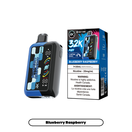 Rocky Vapor RX 32K - Blueberry Raspberry
