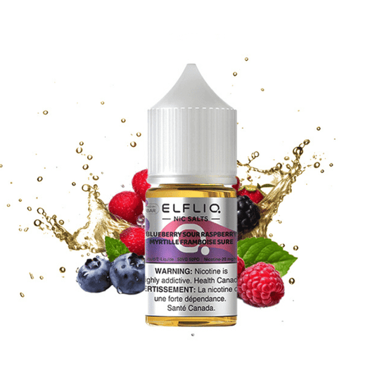 ElfLiq Blueberry Sour Raspberry Salt Nic - Online Vape Shop Canada - Quebec and BC Shipping Available