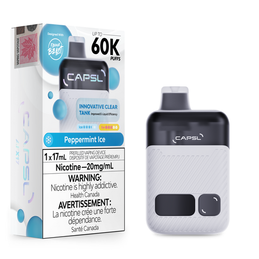 CAPSL AFX17 60K Disposable Vape - 60,000 Puffs Infinite Vapes Canada CAPSL AFX17 60K Disposable Vape - 60,000 Puffs Infinite Vapes Canada