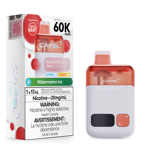 CAPSL AFX17 60K Disposable Vape - Watermelon Ice