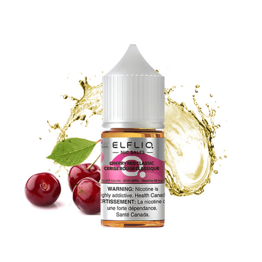 ElfLiq Cherry Red Classic Salt Nic - Online Vape Shop Canada - Quebec and BC Shipping Available