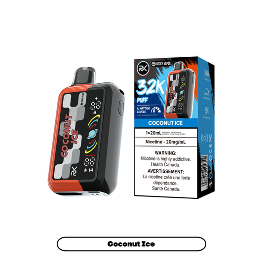 Rocky Vapor RX 32K - Coconut Ice