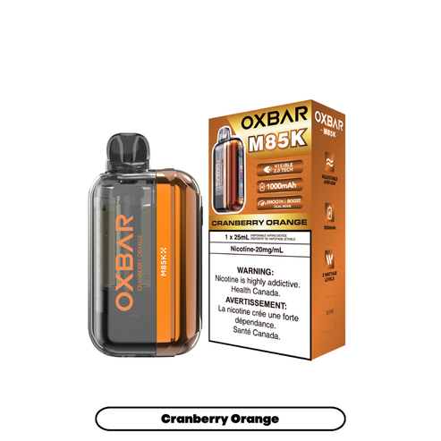 Oxbar M85K Disposable Vape - Cranberry Orange
