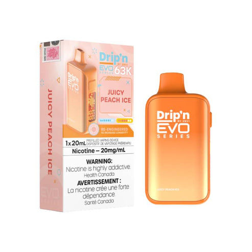 Drip’n by Envi EVO 63K - Juicy Peach Ice