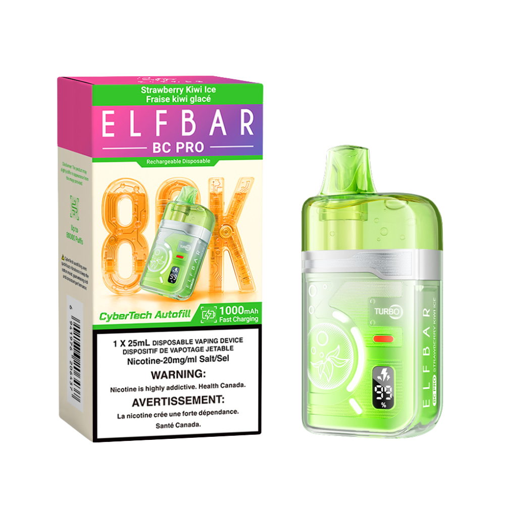 Elf Bar BC Pro 80K - Strawberry Kiwi Ice