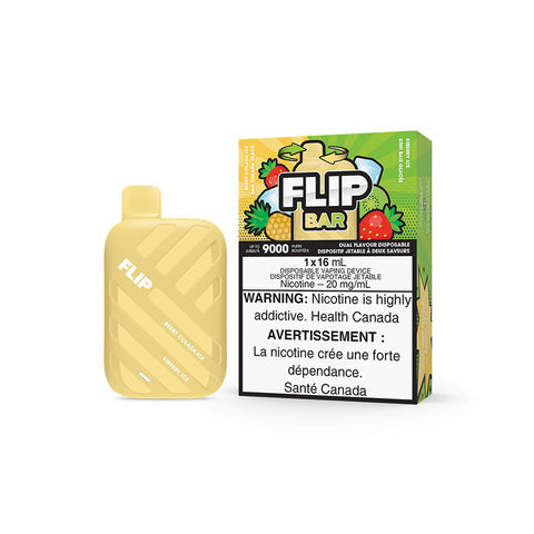Flip Bar Berry Colada Ice and Kiberry Ice Disposable Vape - Online Vape Shop Canada - Quebec and BC Shipping Available