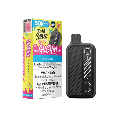 Flavour Beast Beast Mode Max 2 50K - Gushin' Blue Razz