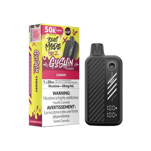 Flavour Beast Beast Mode Max 2 50K - Gushin' Cherry