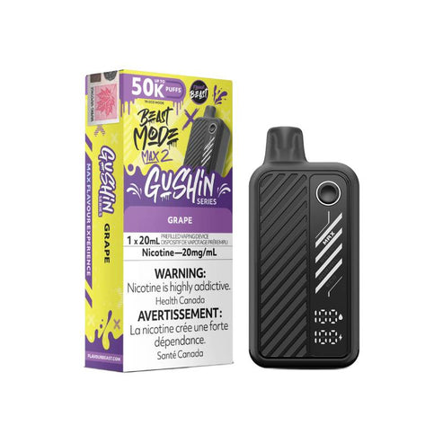 Flavour Beast Beast Mode Max 2 50K - Gushin' Grape