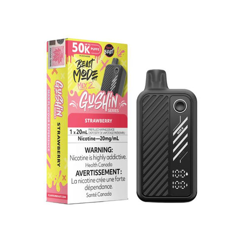 Flavour Beast Beast Mode Max 2 50K - Gushin' Strawberry