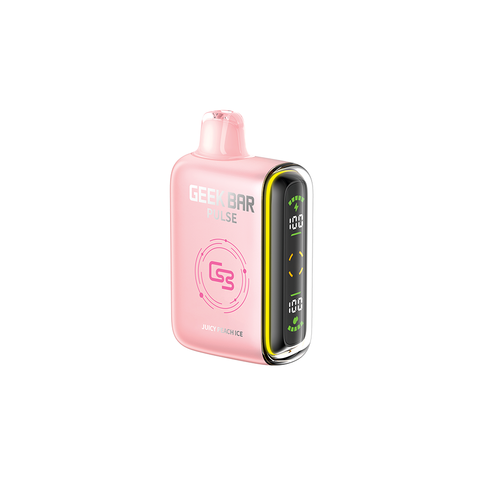Geek Bar Pulse 9000 Juicy Peach Ice - Online Vape Shop Canada - Quebec and BC Shipping Available