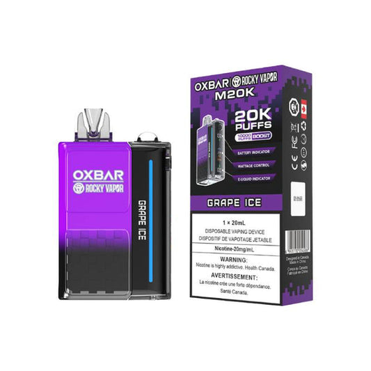 Oxbar M20K Disposable Vape - Grape Ice