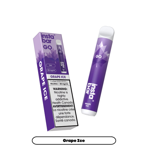 Insta Bar Go Disposable Vape - Grape Ice