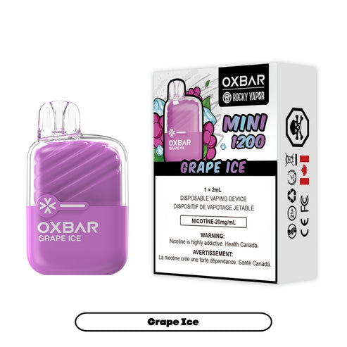 Oxbar Mini 1200 - Grape Ice