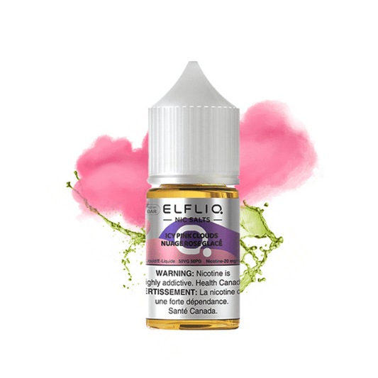 ElfLiq Icy Pink Clouds Salt Nic - Online Vape Shop Canada - Quebec and BC Shipping Available