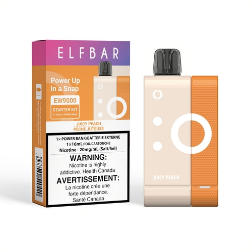 Elf Bar EW9000 Starter Kit - Juicy Peach