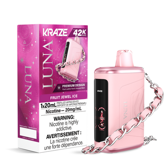 Kraze Luna 42K Disposable Vape - Fruit Jewel Ice