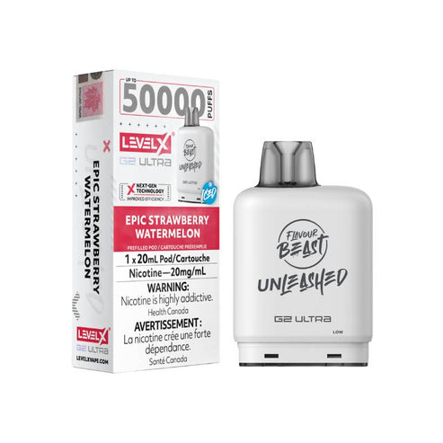 Level X Flavour Beast G2 Unleashed Ultra Pod 50K - Epic Strawberry Watermelon