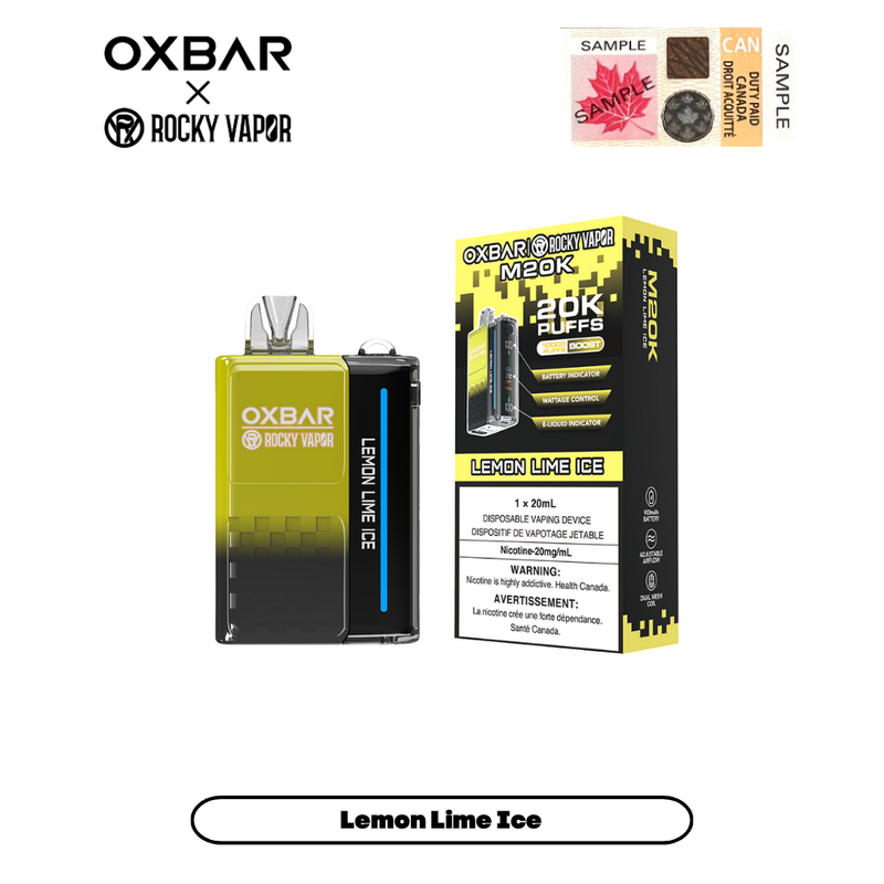 Oxbar M20K Disposable Vape - Sour Peach GB