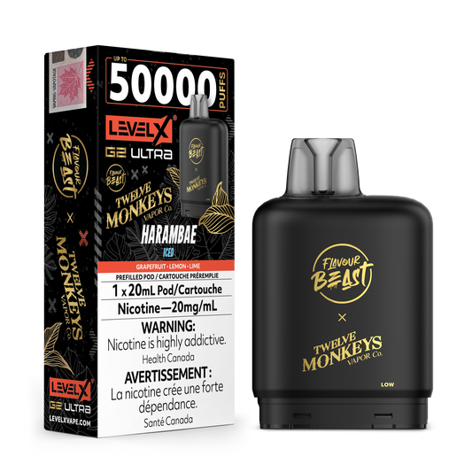 Level X Flavour Beast G2 Ultra Pod 50K - Harambae