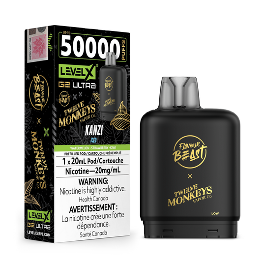 Level X Flavour Beast G2 Ultra Pod 50K - Kanzi