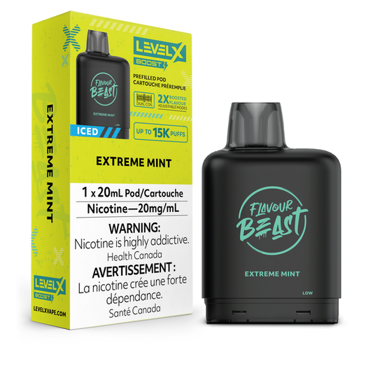 Level X Boost 15K Pods - Extreme Mint Iced