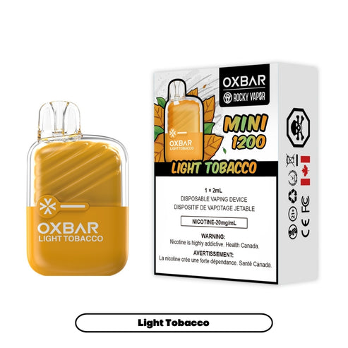 Oxbar Mini 1200 - Light Tobacco