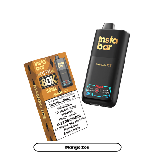 Insta Bar 80K Disposable Vape - Mango Ice