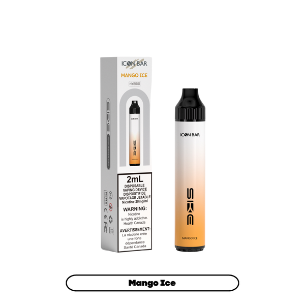 Icon Bar Mango Ice Disposable Vape