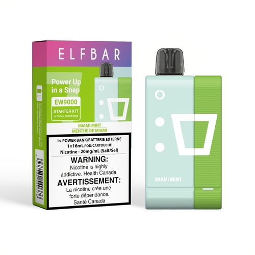 Elf Bar EW9000 Starter Kit - Miami Mint