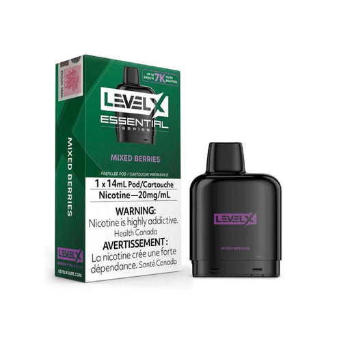 Level X Mixed Berries Flavour Beast Essential Pod