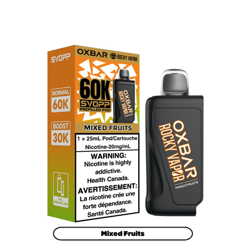 Rocky Vapor Svopp 60K Pro Pods - Mixed Fruits