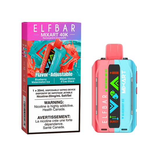Elf Bar MixArt 40K - Blueberry Watermelon Ice