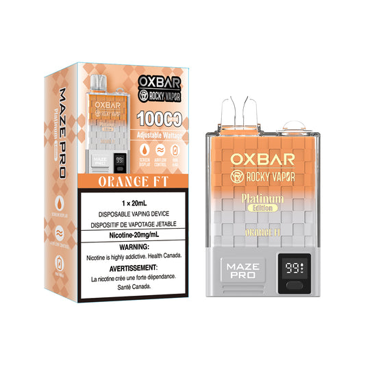 Ox Bar Maze Pro Orange FT Disposable Vape