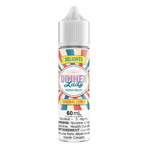 Dinner Lady Original Lemon - Online Vape Shop Canada - Quebec and BC Shipping Available
