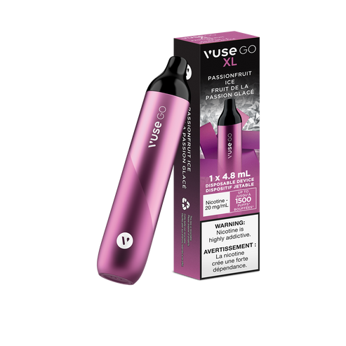Vuse Go XL Passionfruit Ice Disposable Vape - Online Vape Shop Canada - Quebec and BC Shipping Available