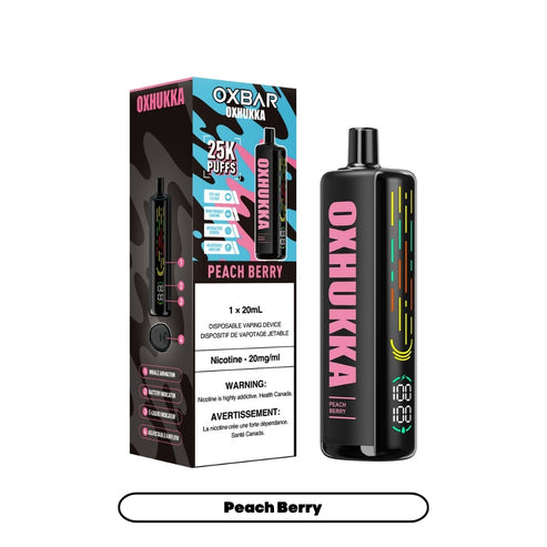 Oxbar Oxhukka 25K - Peach Berry