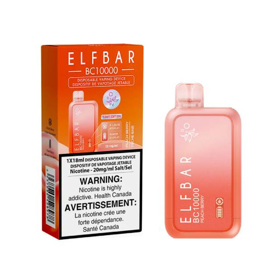 Elf Bar BC10000 Peach Berry Disposable Vape