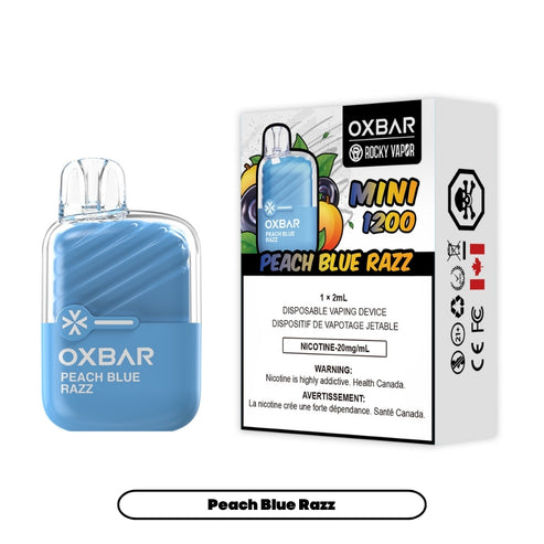 Oxbar Mini 1200 - Peach Blue Razz