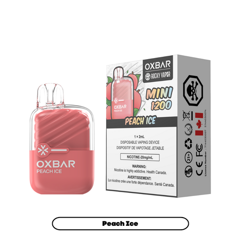 Oxbar Mini 1200 - Peach Ice