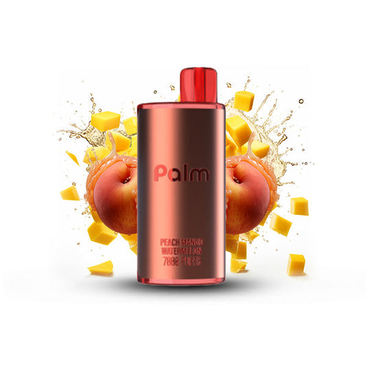 Pop Palm 7000 Poppin Peach Disposable Vape - Online Vape Shop Canada - Quebec and BC Shipping Available