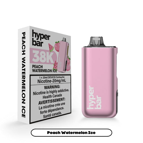 Oxbar Hyperbar BE38000 - Peach Watermelon Ice