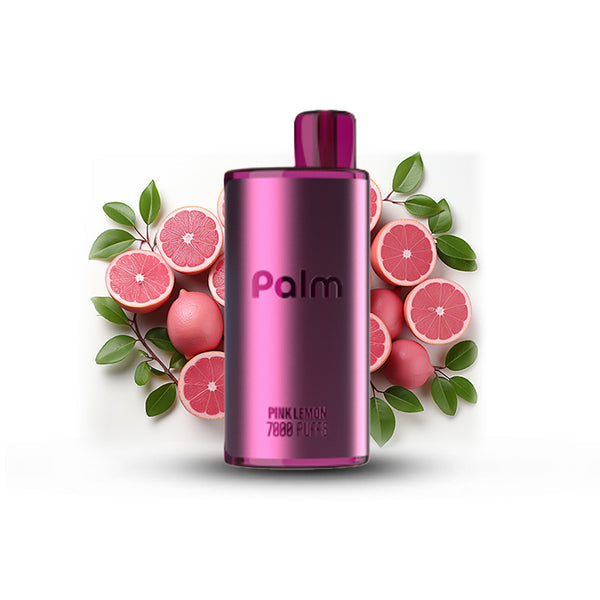 Pop Palm 7000 Pink Lemon Disposable Vape - Online Vape Shop Canada - Quebec and BC Shipping Available