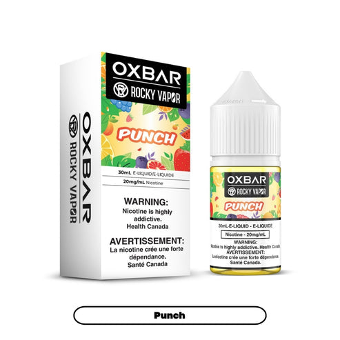 Rocky Vapor Oxbar Punch Salt Nic