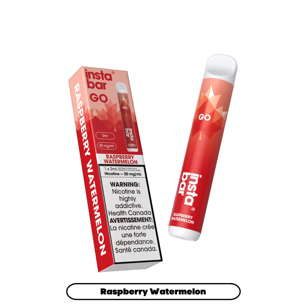 Insta Bar Go Disposable Vape - Raspberry Watermelon