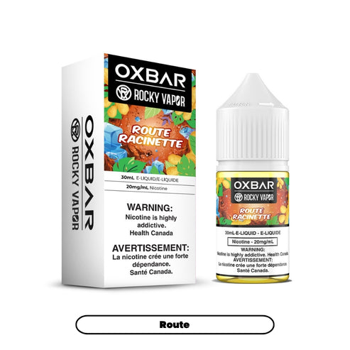 Rocky Vapor Oxbar Route Salt Nic