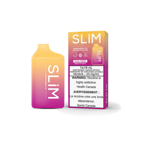 SLiM 7500 Banana Berry Disposable Vape - Online Vape Shop Canada - Quebec and BC Shipping Available