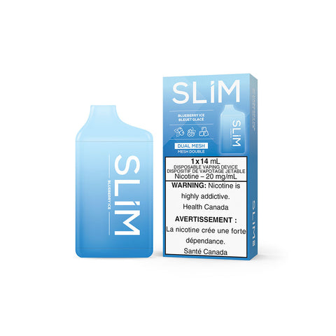 SLiM 7500 Blueberry Ice Disposable Vape - Online Vape Shop Canada - Quebec and BC Shipping Available